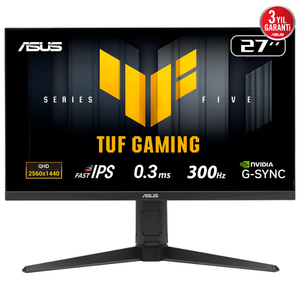 Asus Tuf Gaming VG27AQML5 27 0.3ms 300Hz QHD DP 2K Type-C Fast IPS Gaming Monit�r