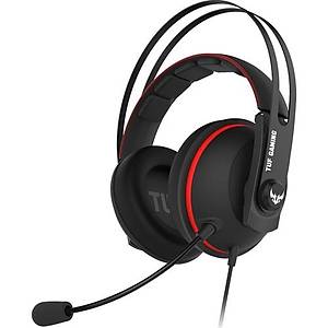 Asus Tuf Gaming H7 Core Pc ve Ps4 Oyuncu Kulakl��� K�rm�z� Renk