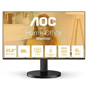 AOC 23.8 �n� 24B3CF2 IPS 1ms 100MHz Pivot Monit�r