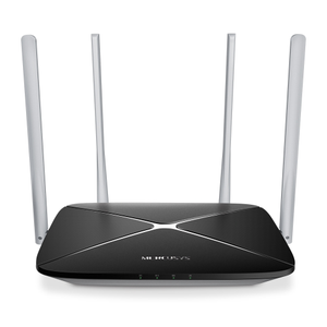 Mercusys AC12 AC1200 4 Port 300-867Mbps DualBand Masa�st� Megabit Router