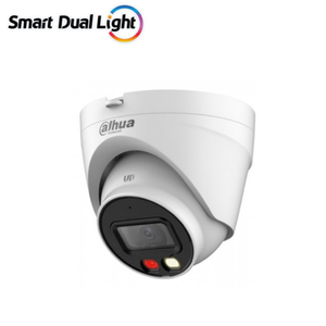 Dahua IPC-HDW1439V-A-IL 4Mpix, 2,8mm Lens, Entry Smart Dual Light Fixed-Focal Eyeball, H265+,  30Mt Gece G�r���,  IP67, Mikrofonlu, PoE Dome IP Kamera