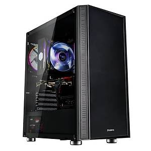 Zalman R2 Black Mid Tower RGB Kasa Siyah PSU YOK Bilgisayar Kasas�