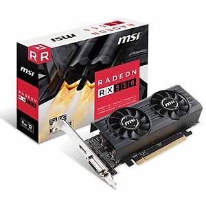 Msi RX550 4GT LP OC 128Bit GDDR5 Ekran Kart�