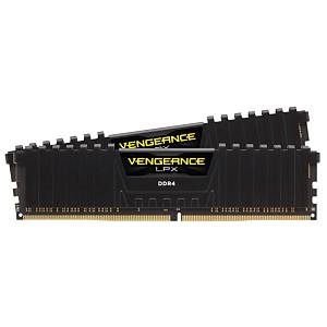 Corsair CMK16GX4M2B3200C16 16GB (2X8GB) DDR4 3200MHz CL16 Vengeance Black LPX So�utuculu DIMM Bellek Ram