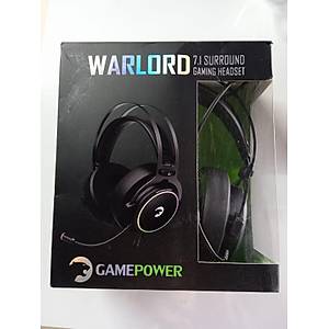 Gamepower Warlord Siyah 7.1 RGB Gaming Kulakl�k (OUTLET)