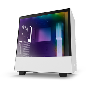 NZXT H500i Mid Tower ATX Ak�ll� Beyaz Bilgisayar Kasas�