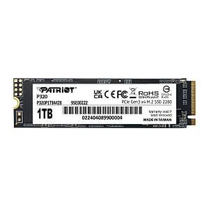 Patriot P320 1TB 3000/2200MB/s NVMe M.2 SSD Disk