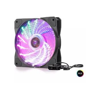 Hadron HDX1519 4 Pin RGB Siyah Kasa Fan�