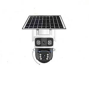 Afila Balandi PRO-8200GIP 4mp 2 Kameral� E-Sim 4g AOV Solar Smart Kamera G�ne� Panelli Hieasy Yaz�l�m (360 Derece) G�venlik Kameras�
