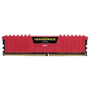 Corsair CMK16GX4M2B3200C16R 16GB (2X8GB) DDR4 3200MHz CL16 Vengeance Red LPX So�utuculu DIMM Bellek Ram