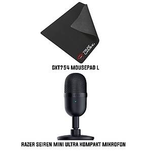 Razer Seiren Mini Kompakt Mikrofon + Trust GXT754 L Mousepad Bundle