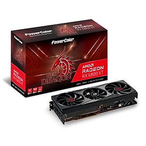 PowerColor Red Dragon RX 6800 XT AXRX 16GBD6-3DHR/OC 256Bit GDDR6 16GB Ekran Kart�