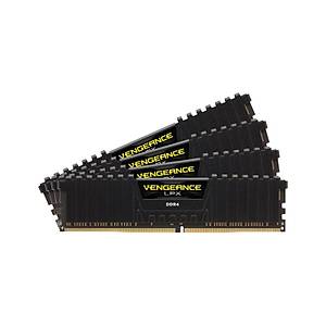 Corsair CMK32GX4M4E3200C16 32GB (4X8GB) DDR4 3200MHz CL16 Vengeance Black LPX So�utuculu DIMM Bellek Ram
