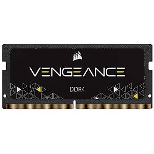 Corsair CMSX8GX4M1A3200C22 8GB(1x8GB) DDR4 3200MHz CL22 Vengeance Notebook Sod�mm Siyah Bellek