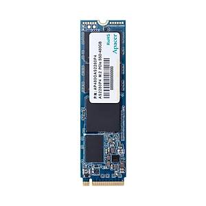 Apacer AS2280P4 480GB 2100/1500MB/s NVMe PCIe Gen3x4 M.2 SSD Disk (AP480GAS2280P4-1)