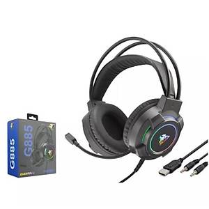 Hadron G885 Siyah  2-3.5Mm + Usb Gaming Kulakl�k