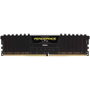 Corsair CMK16GX4M1Z3200C16 16GB DDR4 3200MHz CL16 Vengeance Black LPX So�utuculu DIMM Bellek