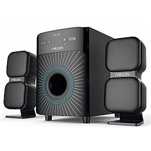 Mikado MD-360BT 2+1 38W BT-AUX-USB-FM-LED Ekran Multimedia Kumandal� Speaker