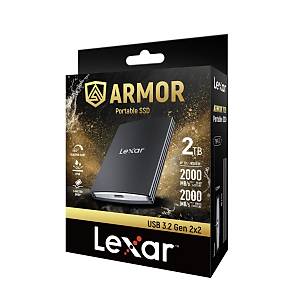 Lexar 2TB LAR700X002T-RNBNG EXT.SSD 2TB USB3.2 GEN2X2 UP TO 2000MB/S READ AND 2000MB/S Wr�te Disk