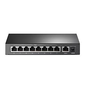 Tp-Link TL-SF1009P 9-Port 10/100 Y�netilemez PoE Switch