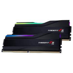 GSkill Trident Z5 RGB Siyah 128GB (2x64GB) DDR5 6000Mhz CL34 Ram