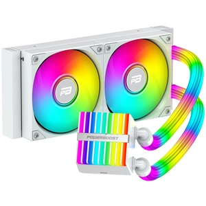 PowerBoost LEGEND 240W ARGB Fanl� 240mm Beyaz S�v� So�utma Sistemi