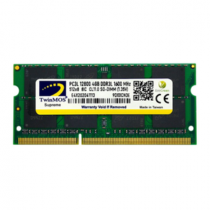 TwinMOS MDD3L4GB1600N, 4GB, DDR3, 1600MHz, 1.35V Notebook Ram