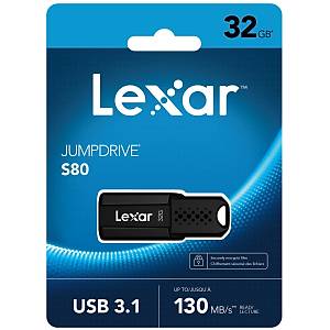 Lexar Jumpdrive S80 32 GB Flash Bellek