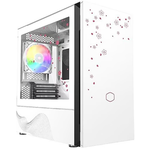 Cooler Master Silencio S400 TG Sakura Edition ARGB Fanl� Pencereli MicroATX Sessiz Oyuncu Kasas�
