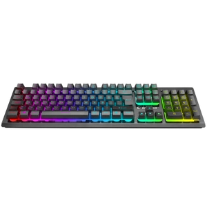 Rampage MIRACLE K2 Siyah USB RGB Ayd�nlatmal� Q Standart Gaming Oyuncu Klavyesi