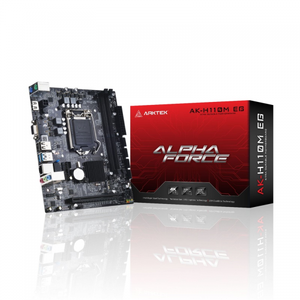 Arktek Alpha Force AK-H110M EG 2xDDR4 D-SUB HDMI 7.Nesil LGA1151 Soket Anakart