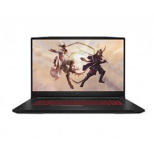 Msi NB Katana GF76 11UC-058XTR I7-11800H 16GB DDR4 RTX3050 GDDR6 4GB 1TB SSD 17.3 FHD 144Hz Notebook