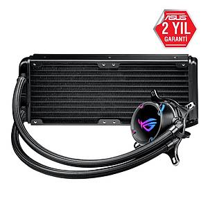 Asus Rog Ryuo 240 Oled Aura Sync RGB 2X 120MM Fan S�v� CPU So�utucusu