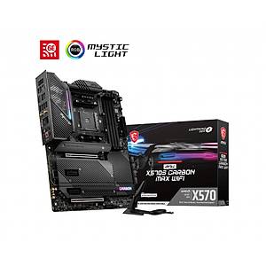 MSI MPG X570S CARBON MAX WIFI AM4 DDR4 5300 mhz (OC) 4 x M.2 USB 3.2 WIFI 6 2.5G LAN RGB ATX