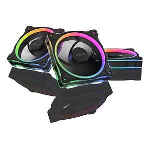 Asus Prime MR120 ARGB 120mm Siyah 3in1 So�utucu Kasa Radyot�r Fan�