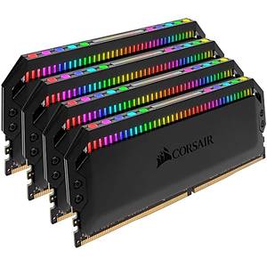 Corsair CMT64GX4M4Z3600C18 64GB (4X16GB) DDR4 3600MHz CL18 Dominator Platinum RGB So�utuculu Siyah DIMM Bellek Ram
