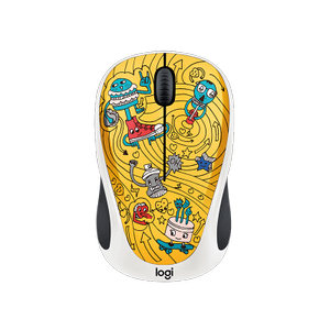 Logitech M238 Kablosuz The Doodle Collection Go-Go Gold 910-00505