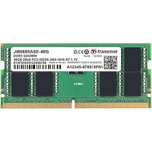 Transcend JM5600ASE-48G (1x48GB) 5600Mhz SODIMM CL46 DDR5 Notebook Ram