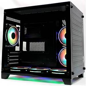 Tiranozor Ti-Game Pulse Black 6 Rgb Fan Black Mesh Gam�ng Kasa Power Yok