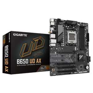 Gigabyte B650 UD AX 4xDDR5 3xM.2 DP HDMI Type-C Wi-Fi 6E Bluetooth v5.3 AM5 Gaming Anakart
