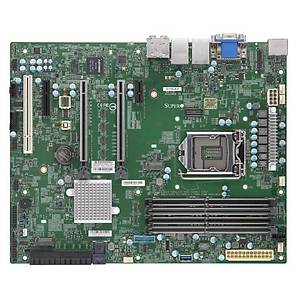 Supermicro X11SCA-F C246 LGA1151 Atx DDR4 2666 HDMI DP DVI Usb3 1 M2 U2 Pci Pcie16 2Pcs 8Sata IPMI Anakart