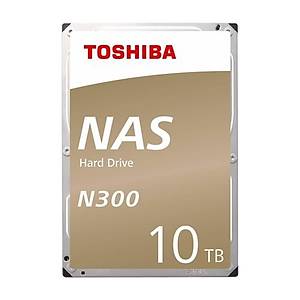 Toshiba N300 HDWG11AUZSVA 10TB 7200Rpm 256MB Sata 3 NAS Harddisk