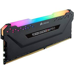 Corsair CMW8GX4M1Z3600C18 8GB (1X8GB) DDR4 3600MHz Black Vengeance RGB Pro So�utuculu DIMM Bellek Ram
