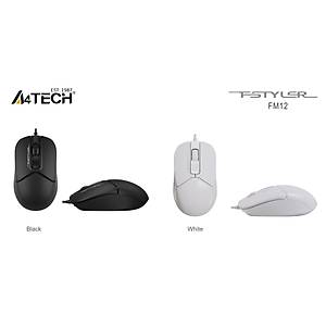 A4 Tech FM12 Optik Mouse Usb Beyaz 1200 Dpi