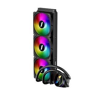1st Player ThunderStorm TS3 360mm Siyah ARGB S�cakl�k Ekran G�stergeli AM5 / LGA1700 ��lemci S�v� So�utucu