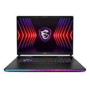 MSI Raider GE78 HX 14VHG-659TR�I9-14900HX 64GB DDR5 RTX4080 GDDR6 2TB SSD 17 QHD+ 240Hz W11P Gaming Laptop