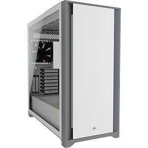 Corsair CC-9011209-WW 5000D Tamperli Cam Yan Panel Mid Tower Bilgisayar Kasas� Beyaz