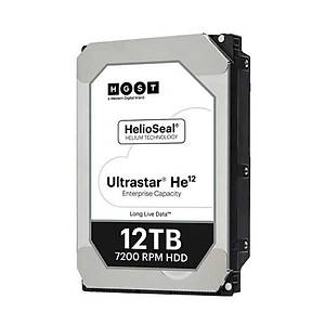 Western Digital 0F30146 Ultrastar DC HC520 3.5 12TB 512E SE HDD & Harddisk