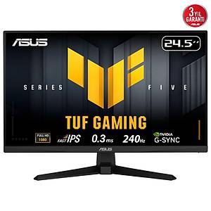 Asus Tuf Gaming VG259QM5A 24.5 in� 240Hz 0.3ms Full HD Adaptive Sync Fast IPS Gaming Monit�r