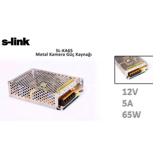 S-LINK SL-KA65 12V 5A Switch Mode DC Adapt�r
